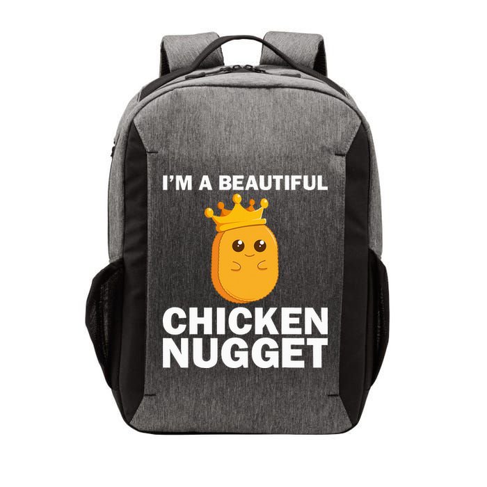 Cute Chicken Nugget Art Chicken Nugget Lover Vector Backpack