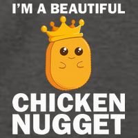 Cute Chicken Nugget Art Chicken Nugget Lover Vector Backpack