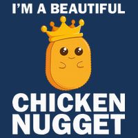 Cute Chicken Nugget Art Chicken Nugget Lover Infant Baby Jersey Bodysuit