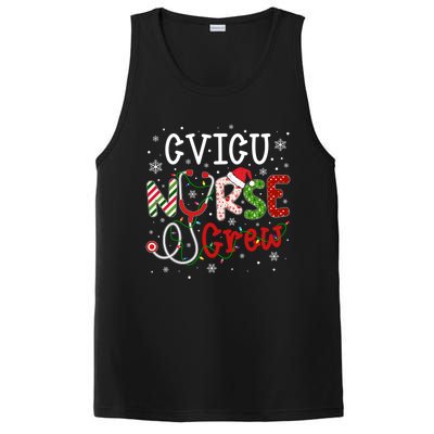 Cvicu Christmas Nurse Crew Funny Nursing Christmas Pattern Gift PosiCharge Competitor Tank