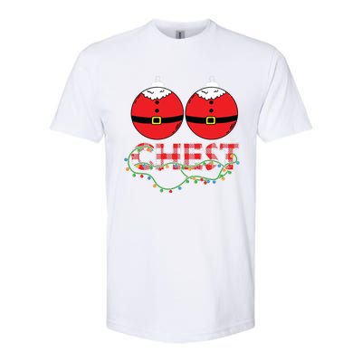 Chestnuts Chest Nuts Christmas Matching Christmas Couples Softstyle® CVC T-Shirt