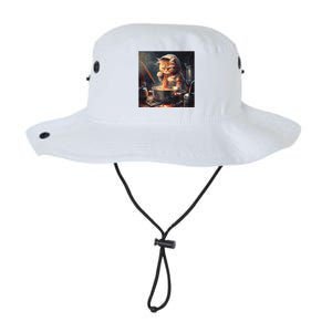 Cat Cooking Noodles Gift Legacy Cool Fit Booney Bucket Hat