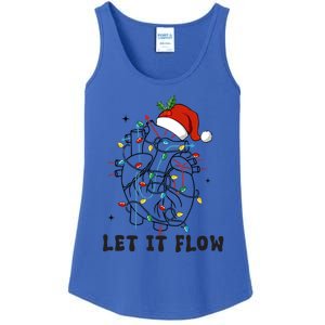 Christmas Cardiac Nurse Heart Anatomy Cath Lab Cvicu Cv Icu Funny Gift Ladies Essential Tank