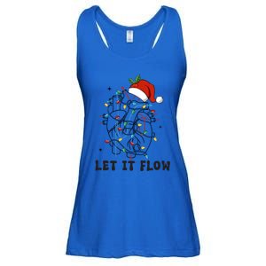 Christmas Cardiac Nurse Heart Anatomy Cath Lab Cvicu Cv Icu Funny Gift Ladies Essential Flowy Tank