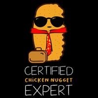 Certified Chicken Nugget For A Fast Food Chicken Nugget Daily Commute Backpack