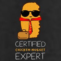 Certified Chicken Nugget For A Fast Food Chicken Nugget Trucker Hat