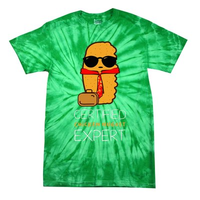 Certified Chicken Nugget For A Fast Food Chicken Nugget Tie-Dye T-Shirt