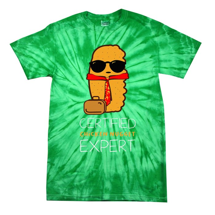 Certified Chicken Nugget For A Fast Food Chicken Nugget Tie-Dye T-Shirt