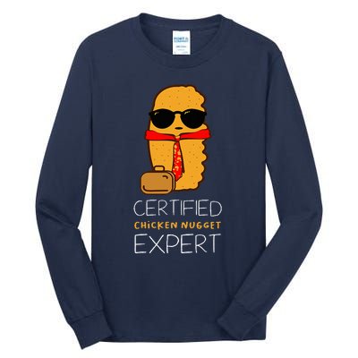 Certified Chicken Nugget For A Fast Food Chicken Nugget Tall Long Sleeve T-Shirt