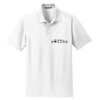 Coffee Cute Novelty Item For Coffee Lovers Dry Zone Grid Polo