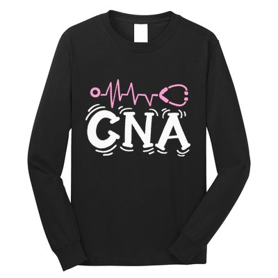 Cna Certified Nursing Assistant Long Sleeve Shirt