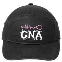 Cna Certified Nursing Assistant 7-Panel Snapback Hat