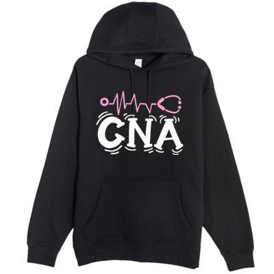 Cna Certified Nursing Assistant Premium Pullover Hoodie