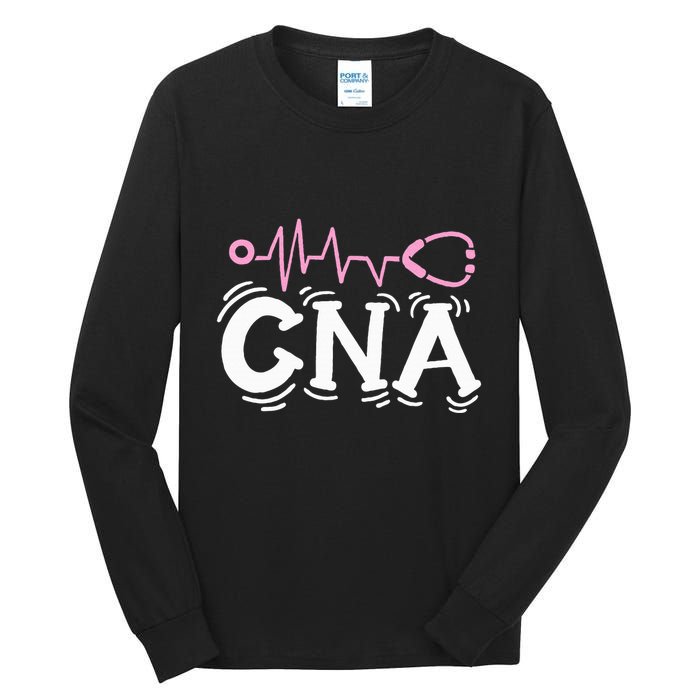 Cna Certified Nursing Assistant Tall Long Sleeve T-Shirt