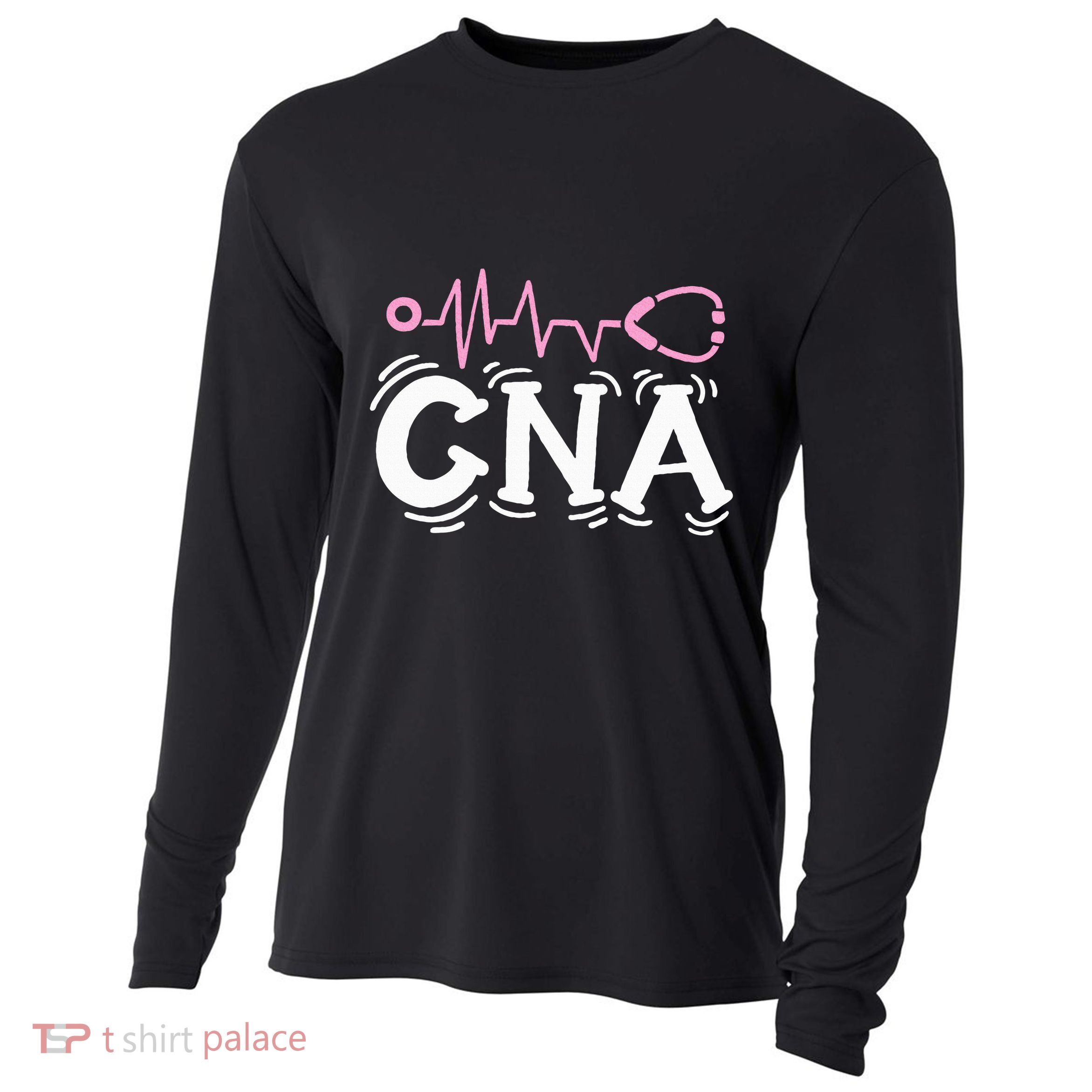 Cna Certified Nursing Assistant Cooling Performance Long Sleeve Crew