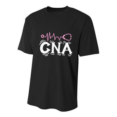 Cna Certified Nursing Assistant Youth Performance Sprint T-Shirt