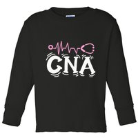 Cna Certified Nursing Assistant Toddler Long Sleeve Shirt
