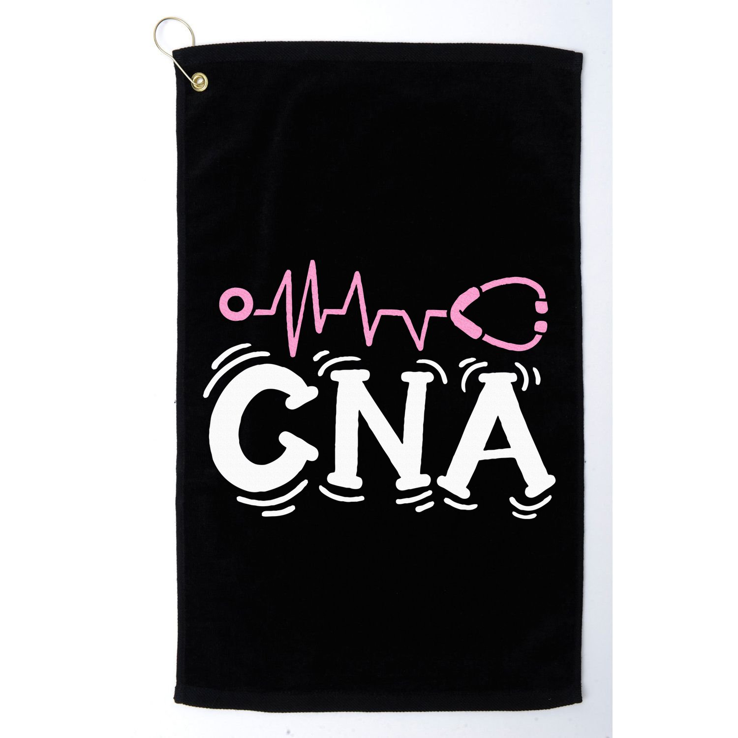 Cna Certified Nursing Assistant Golf Towel