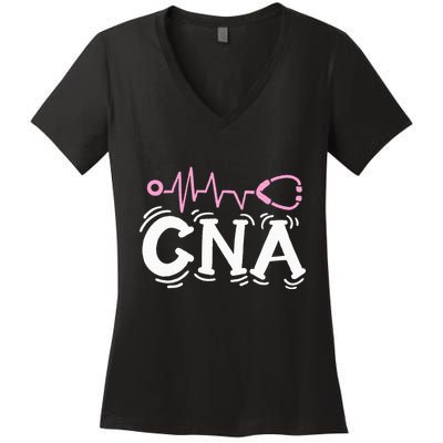 Cna Certified Nursing Assistant Women's V-Neck T-Shirt