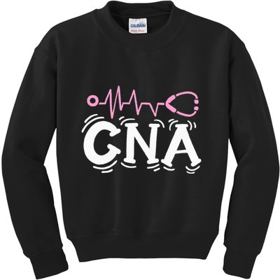 Cna Certified Nursing Assistant Kids Sweatshirt