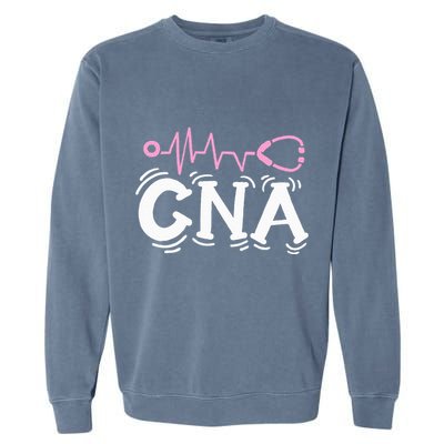 Cna Certified Nursing Assistant Garment-Dyed Sweatshirt