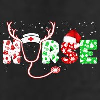 Cute Christmas Nurse Logo 11oz C Handle Ceramic Mug