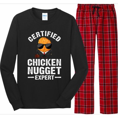 Cool Chicken Nugget Nug Life Food Lovers Long Sleeve Pajama Set