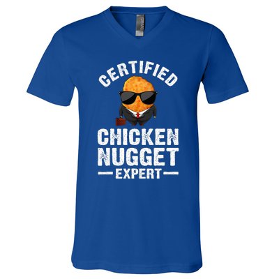 Cool Chicken Nugget Nug Life Food Lovers V-Neck T-Shirt