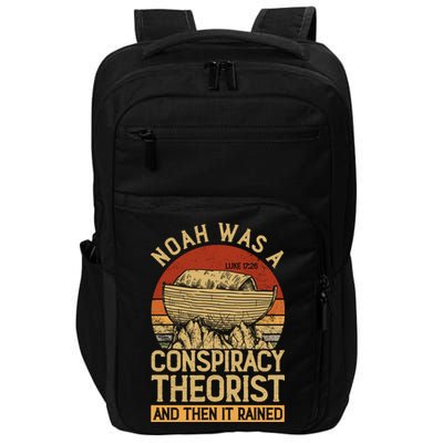 Conservative Christian Noah Was A Conspiracy Theorist Impact Tech Backpack