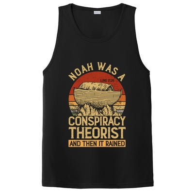 Conservative Christian Noah Was A Conspiracy Theorist PosiCharge Competitor Tank
