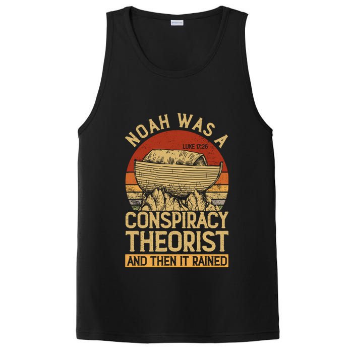 Conservative Christian Noah Was A Conspiracy Theorist PosiCharge Competitor Tank
