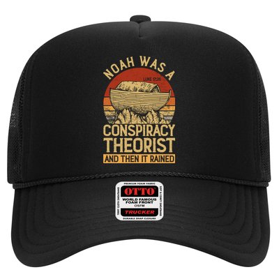 Conservative Christian Noah Was A Conspiracy Theorist Trucker Hat