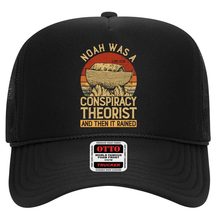 Conservative Christian Noah Was A Conspiracy Theorist Trucker Hat