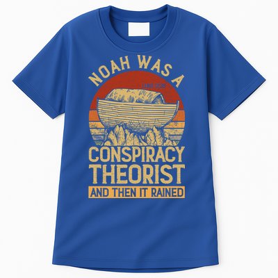 Conservative Christian Noah Was A Conspiracy Theorist Tall T-Shirt