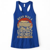 Conservative Christian Noah Was A Conspiracy Theorist Womens Tank Top