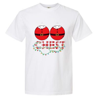 Chestnuts Chest Nuts Christmas Matching Christmas Couples Garment-Dyed Heavyweight T-Shirt