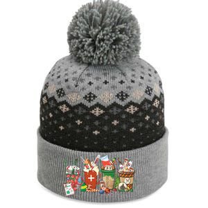 Christmas Coffee Nurse Xmas Nursing Gift The Baniff Cuffed Pom Beanie