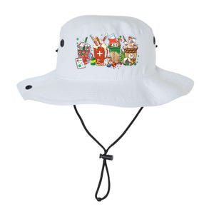 Christmas Coffee Nurse Xmas Nursing Gift Legacy Cool Fit Booney Bucket Hat