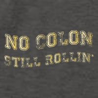 Colon Cancer No Colon Still Rollin Vector Backpack