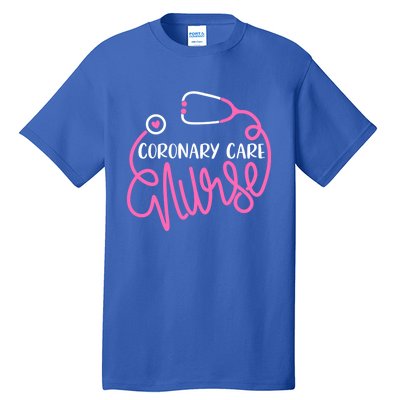 Coronary Care Nurse Gift Ccu Rn Cicu Cardiac Nursing Departt Gift Tall T-Shirt