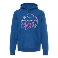 Coronary Care Nurse Gift Ccu Rn Cicu Cardiac Nursing Departt Gift Premium Hoodie