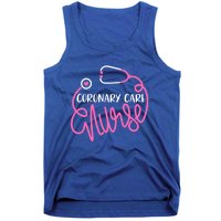 Coronary Care Nurse Gift Ccu Rn Cicu Cardiac Nursing Departt Gift Tank Top