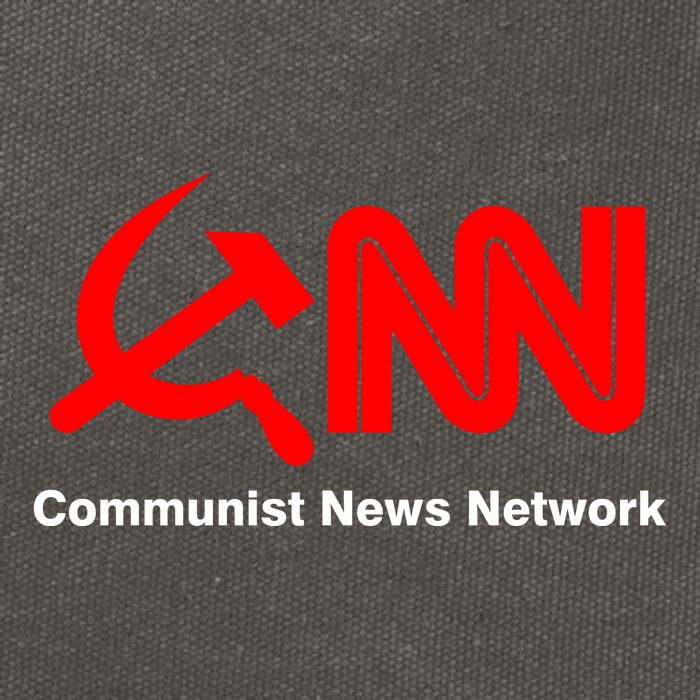 Communist News Network Cotton Canvas Backpack