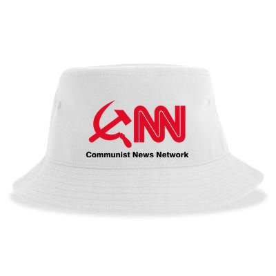 CNN Communist News Network Sustainable Bucket Hat