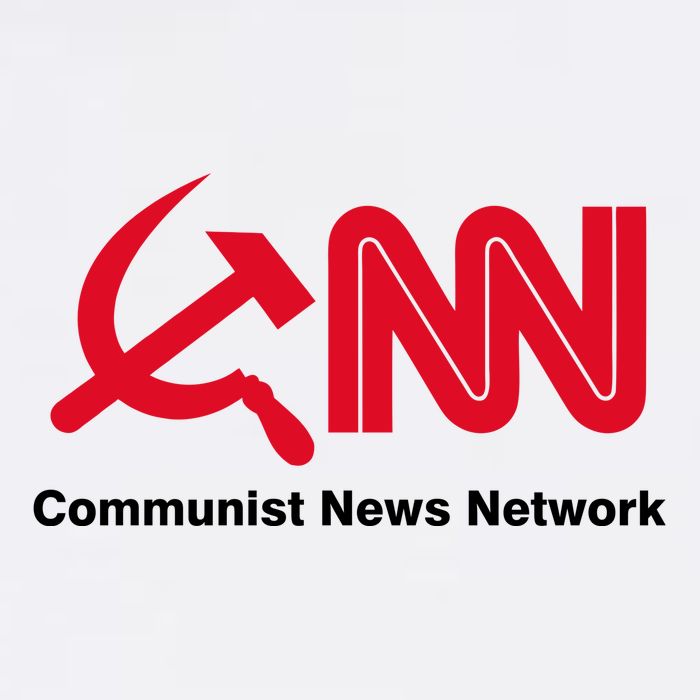 CNN Communist News Network Flatbill Hat