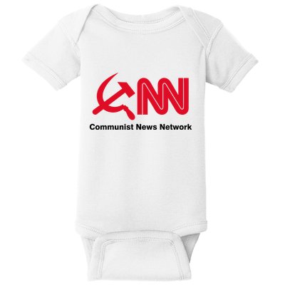 CNN Communist News Network Baby Bodysuit