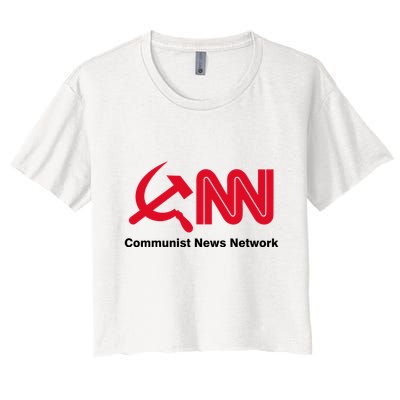 Communist News Network Crop Top