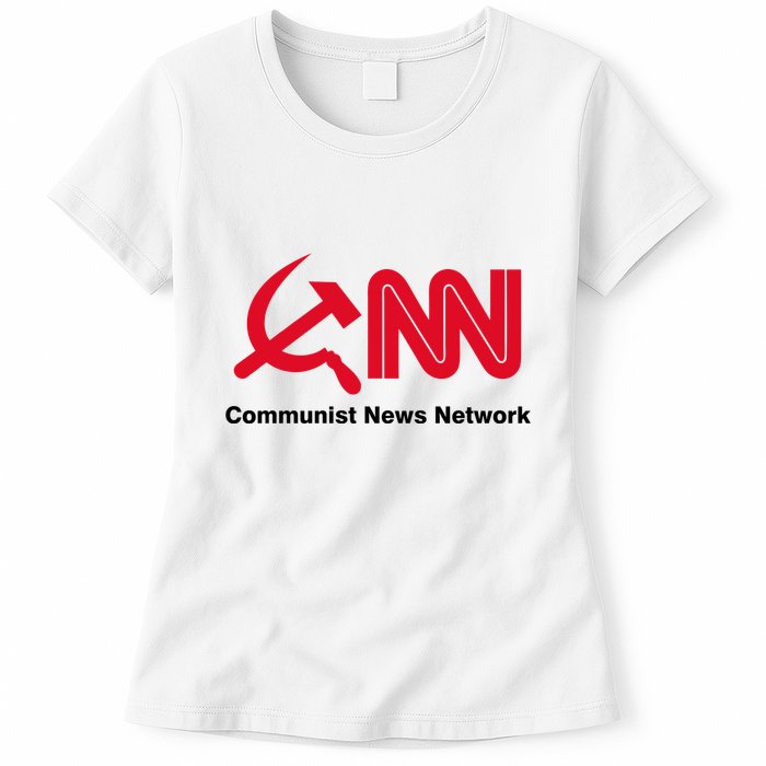 CNN Communist News Network Womens T-Shirt