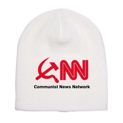 CNN Communist News Network Short Acrylic Beanie