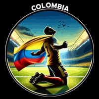 Cool Colombia National Soccer Team With Flag Impact Tech Backpack